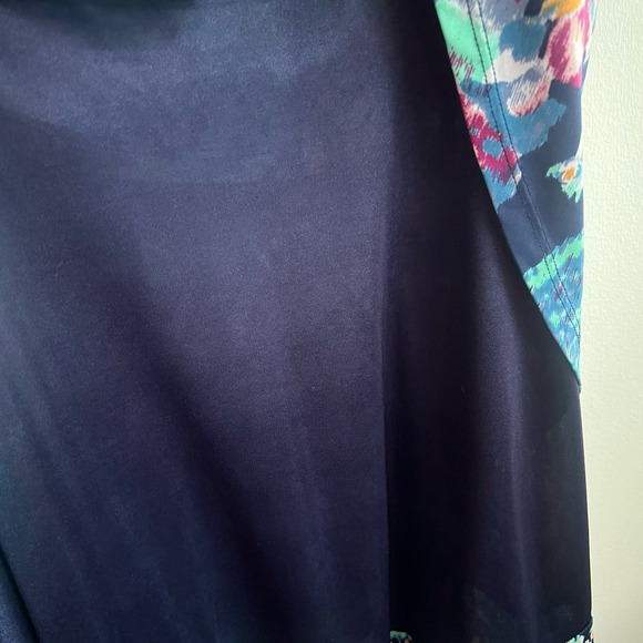 Free People Multicolored Paisley Tiered Sleeveless Mini Dress - Picture 7 of 7